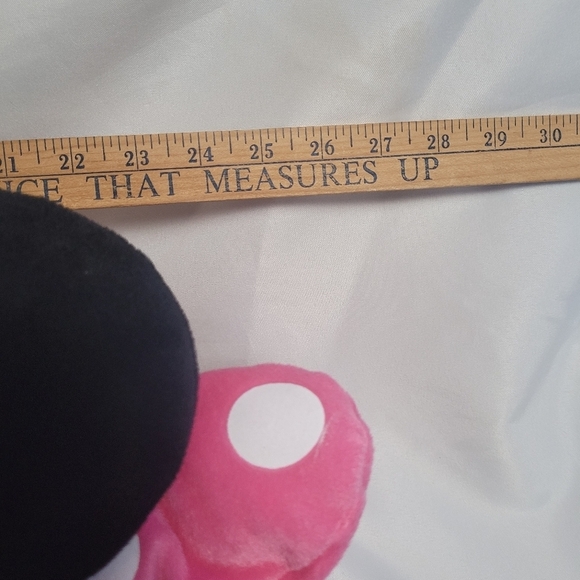 Disney Minnie Mouse 26" Plush Pink White Polka Dot Stuffed Animal Toy - Picture 6 of 6
